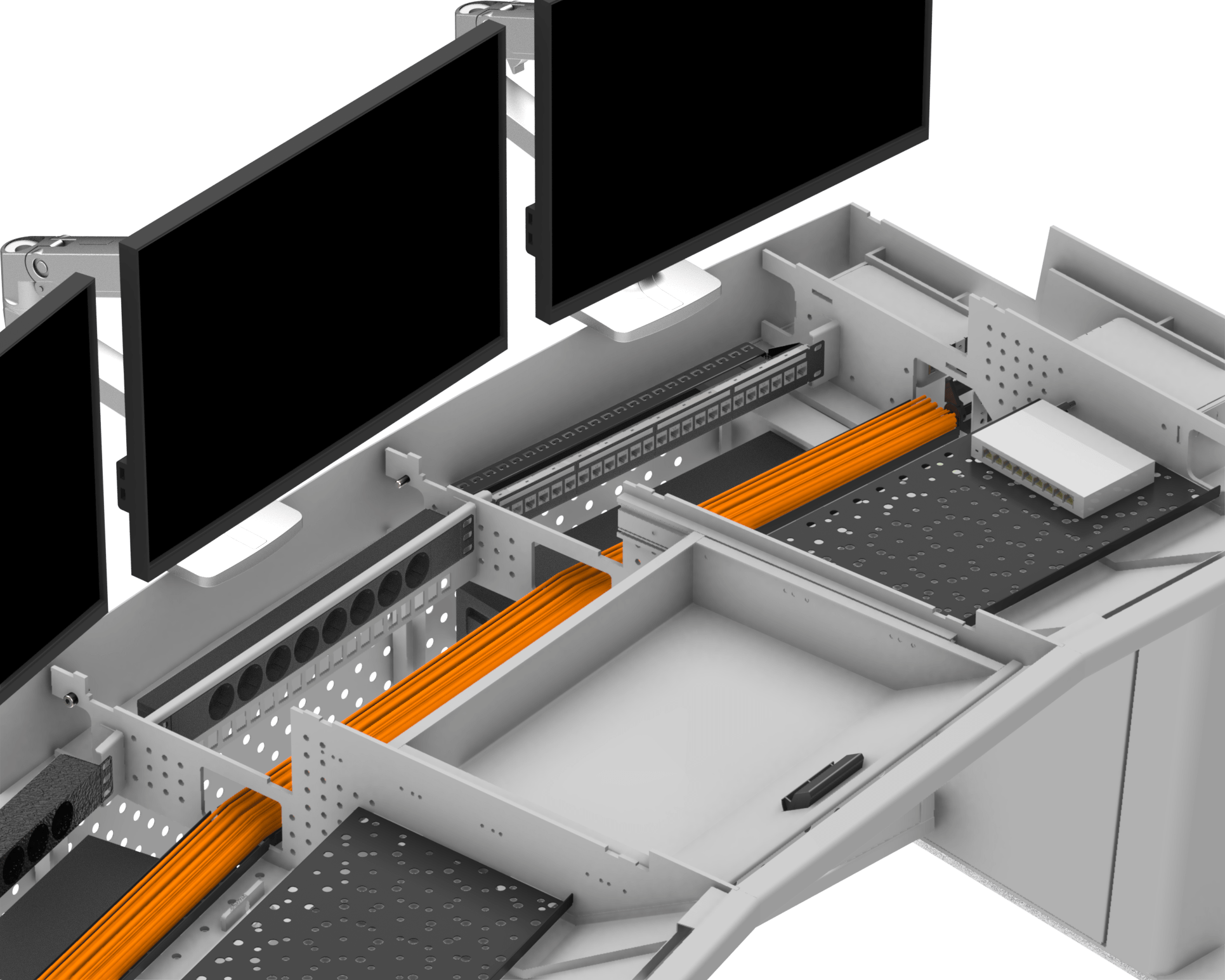 Base Technical compartment  KVM ready